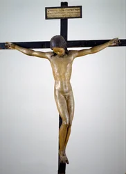 Kruzifix, ca. 1492-94 (polychromes Holz)