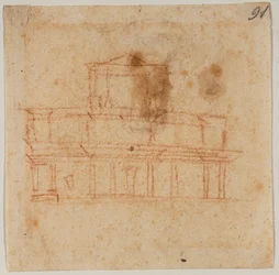 Entwurf für die Fassade von San Lorenzo
