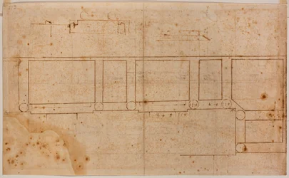 Grundriss für die Fassade von San Lorenzo