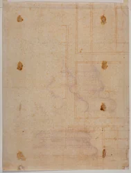 Fragmentarischer Grundriss des Klosters San Lorenzo