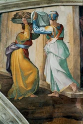 Die Sixtinische Kapelle; Deckenfresken nach der Restaurierung