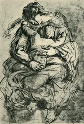 Madonna und Kind, spätes 16.-frühes 17. Jahrhundert