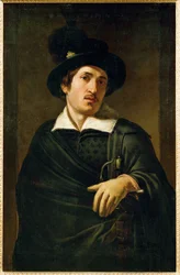 Männliches Porträt, Franco-Flämischer Caravaggio-Nachfolger