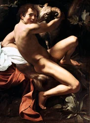 Johannes der Täufer in der Wüste