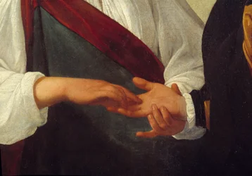 Die Wahrsagerin (Detail)