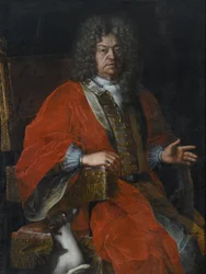 Porträt von Jan Dobrogost Krasinski 1639-1717