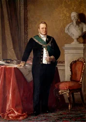 Porträt von Camillo Benso, Graf von Cavour