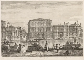 Ansichten von Venedig: Palazzo Pesaro