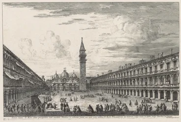 Ansichten von Venedig: Piazza S. Marco