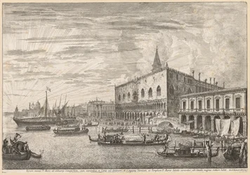 Ansichten von Venedig: Der Molo und S. M. Della Salute