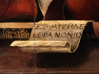 Die Muse Thalia, (Detail), ca. 1456-57