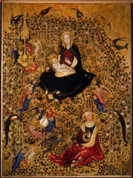 Die Madonna des Rosengartens