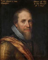Porträt von Moritz, Prinz von Oranien