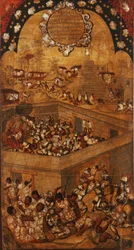 Die Eroberung Mexikos, Tafel VII, ca. 1696-1715