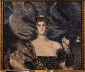 Die Walküre, Porträt der Künstlerin und Mäzenin Gräfin Maria Tenisheva