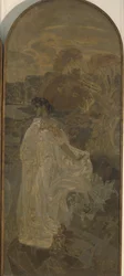 Minerva Triptychon Das Urteil des Paris, 1893