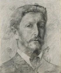Selbstporträt, 1904-1905