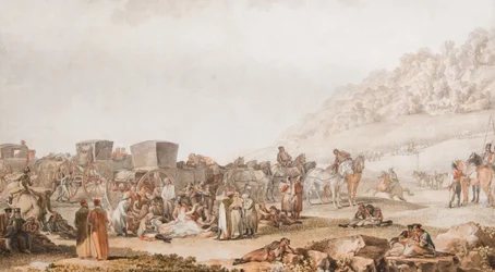 Der Tod von Prinz Grigori Potjomkin in der bessarabischen Steppe, 1791