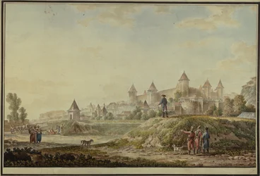Ansicht der Festung Bender, 1790