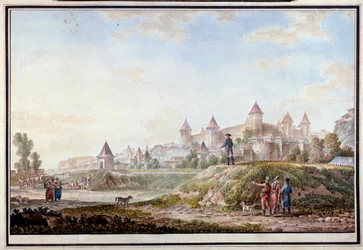 Ansicht der Festung Tighina in Bendery, Moldawien