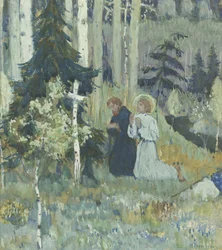 Die Gründung des Dreifaltigkeits-Sergius-Klosters