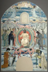 Der Erlöser auf dem Thron, 1905