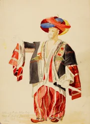Kostüm von Beder Khan Bey