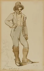 Kostüm eines Banditen, Rom