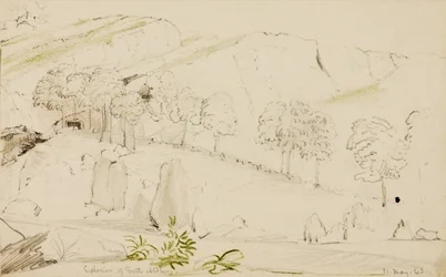 Außenansicht der Grotte, Aldberg