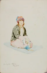 Griechisches Mädchen (Pilger)