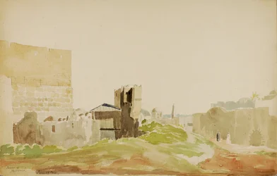 Turm von Hypacus, Jerusalem, n.d.