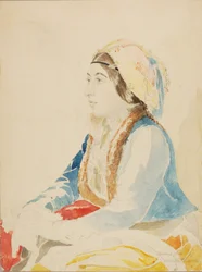 Türkisches Mädchen aus Konstantinopel, o.J.