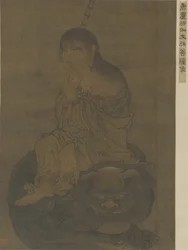 Der Bodhisattva Wenshu (Manjusri)