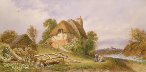 In der Nähe von Christchurch, Hampshire, 1874