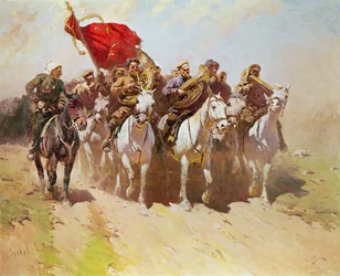 Blaskapelle der 1. berittenen Armee, 1934