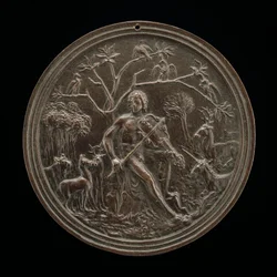 Orpheus spielt für die Tiere, spätes 15. - frühes 16. Jahrhundert