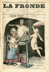 Cover von „La Fronde (1869-1870)“, Nummer 7, Satirique en Couleurs
