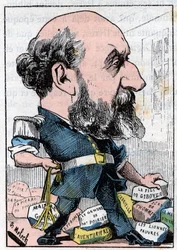 Porträt von Guillaume Victor Augier (1820-1889) französischer Dramatiker.