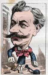 Porträt von Louis Andrieux (1840-1931), französischer Anwalt und Politiker