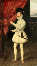 Porträt eines Mannes in Weiß, 1574