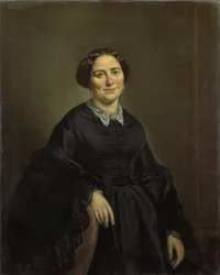 Johanna Christina Beelenkamp (1820-90). Ehefrau von Cornelis Outshoorn