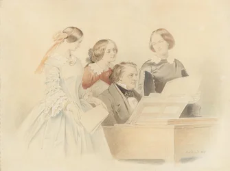 Die Probe mit Franz Lachner