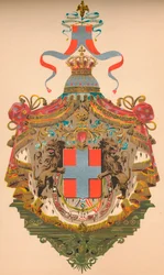 Wappen des Königreichs Italien, ca. 1933
