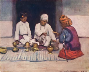 Ein Shan-Häuptling und seine Frau, 1903