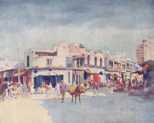 Eine Straßenszene, 1903