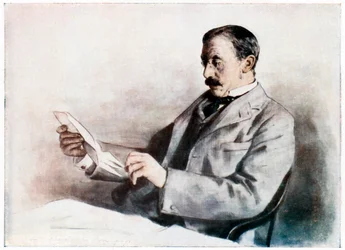 Alfred Milner, 1. Viscount Milner, britischer Staatsmann, frühes 20. Jahrhundert