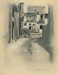 Verlassene Häuser, 1903