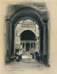 Innenansicht von St. Markus, Venedig, 1903