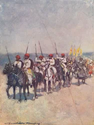 Speerträger aus Cutch, 1903