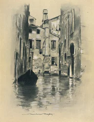 Straße in Venedig